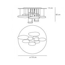 Artemide Mercury Lampada a soffitto - Agof Store