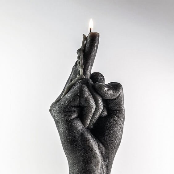 Candle Hand F*ck You Candle - Agof Store