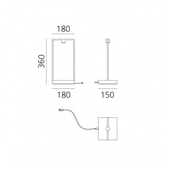 Artemide Curiosity Tischleuchte - Agof Store