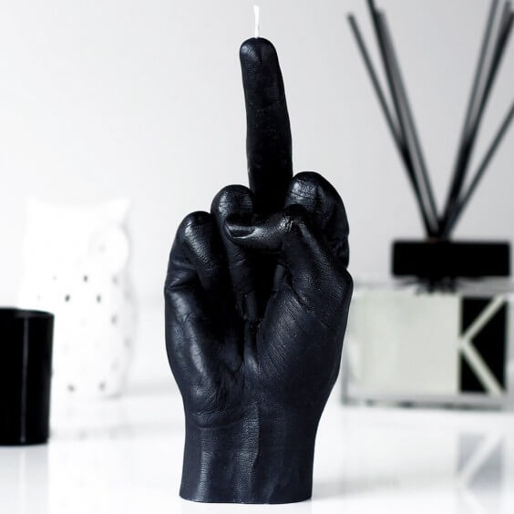 Candle Hand F*ck You Candle - Agof Store