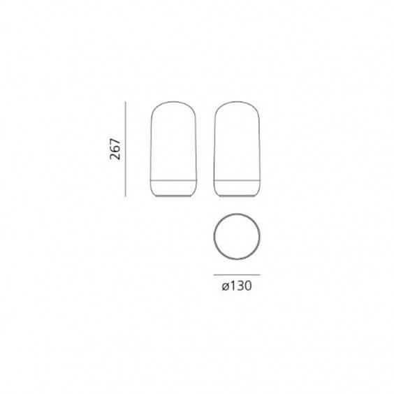 Artemide Gople Portable Tischleuchte - Agof Store