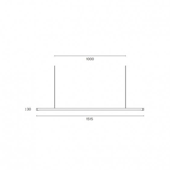 Wästberg w181 Linier pendant lamp - Agof Store