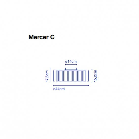 Marset Mercer Deckenleuchte - Agof Store