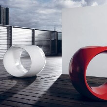 Serralunga Cero Hocker - Agof Store