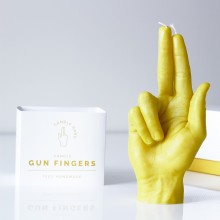 Candle Hand Gun Fingers Kerze - Agof Store