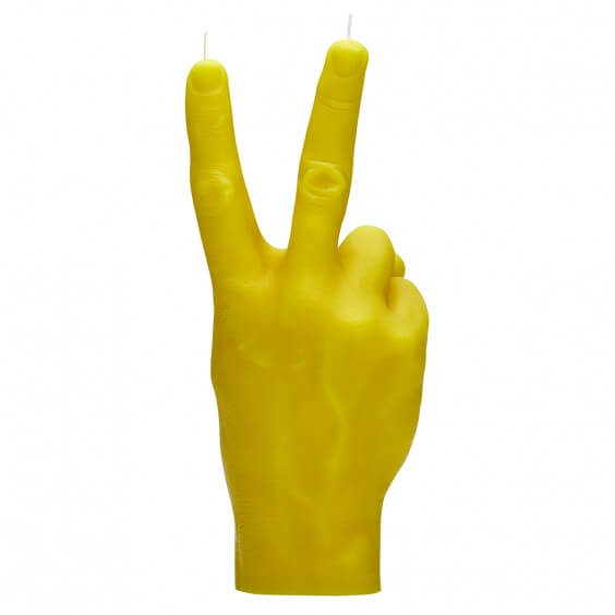 Candle Hand Peace Candle - Agof Store