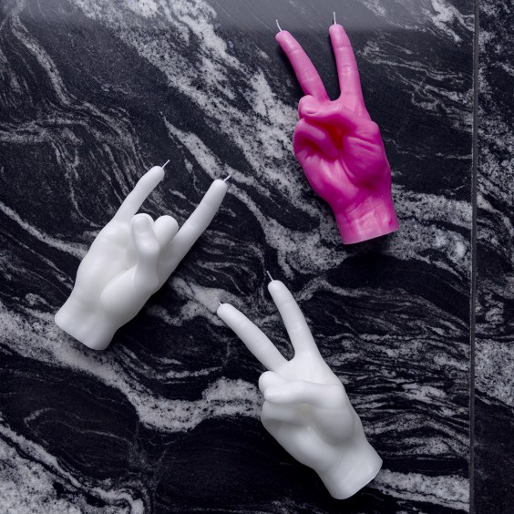 Candle Hand You Rock! Candle - Agof Store