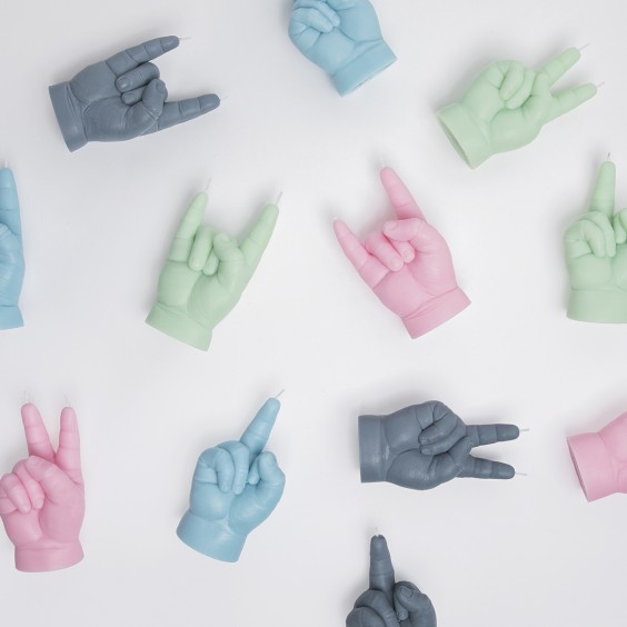 Candle Hand You Rock! Baby Candle - Agof Store