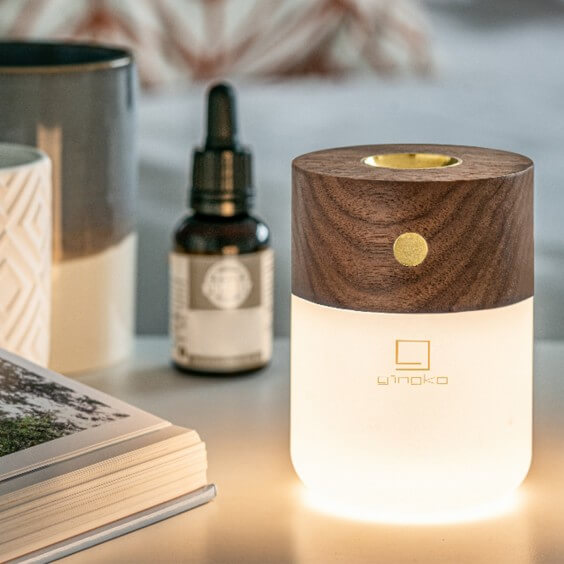 Gingko Smart Diffuser Lamp Tischlampe mit Parfüm-Diffusor - Agof Store