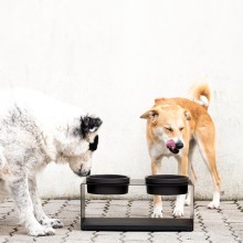 DON ARTURO Teccà 2 | Pet Bowls Holder | Agof Store