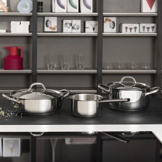 BARAZZONI Chef Line Langstieliger Schmortopf - Agof Store