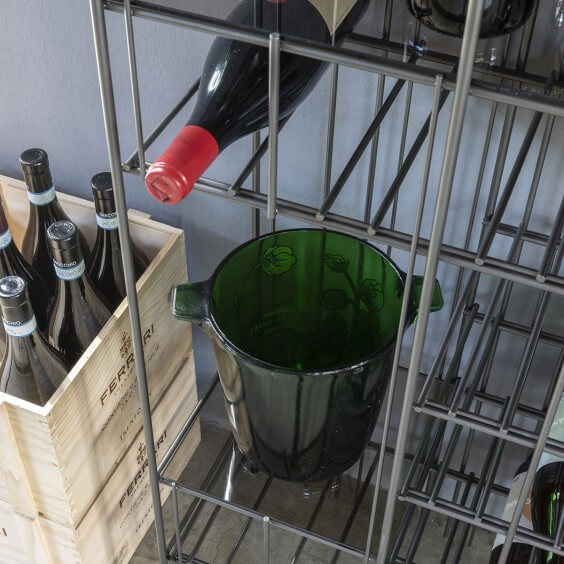 Metrica C Wine porta bottiglie Mogg - Agof Store
