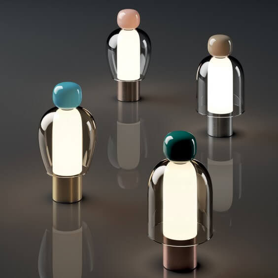 Easy Peasy Chestnut Lampada da tavolo Lodes - Agof Store