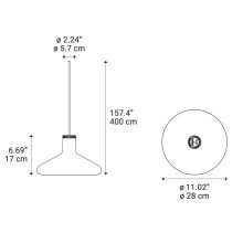 Diesel with Lodes Flask B pendant lamp - Agof Store
