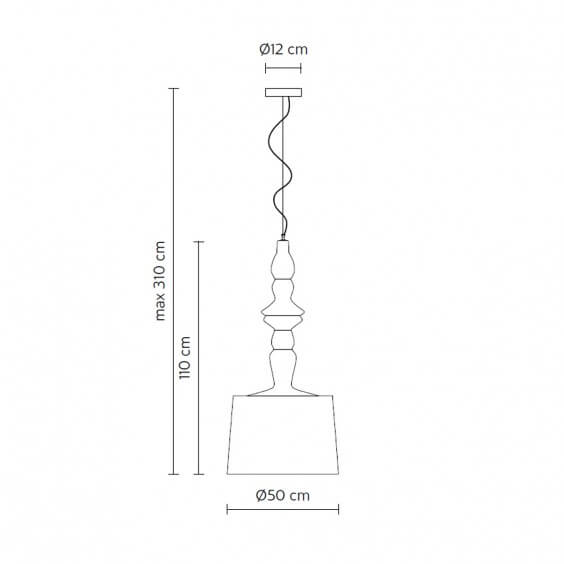 Karman Alibabig SE616VINT Pendelleuchte - Agof Store