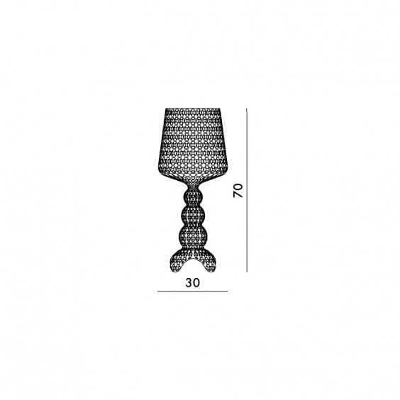 Mini Kabuki Table Lamp Kartell - Agof Store