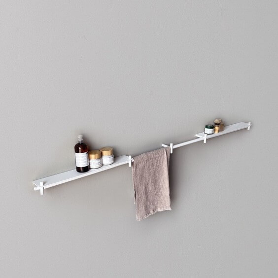 Ever Life Design Buck 7 shelf with towel holder - Agof Store