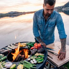Fire Kitchen con Bowl 70 cucina da esterno Höfats - Agof Store