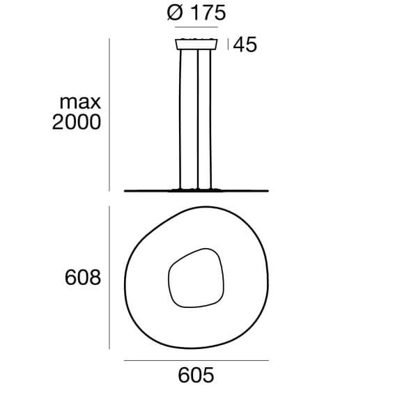 Linea Light Antigua pendant lamp - Agof Store