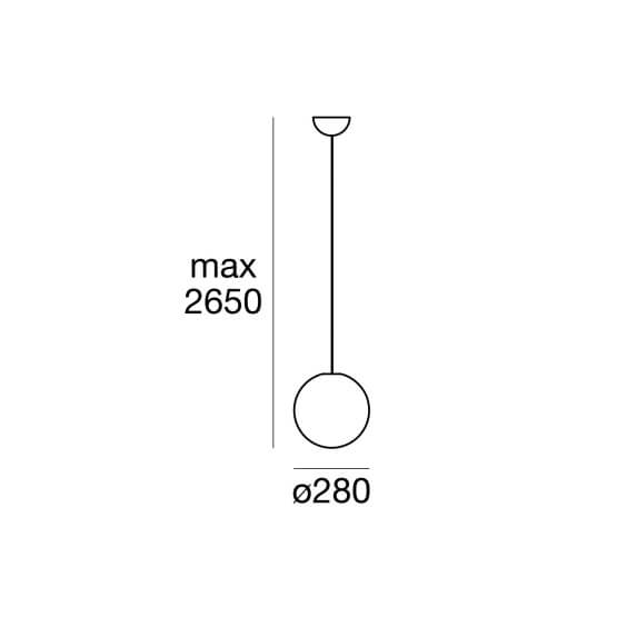 Oh Lampada a sospensione Linea Light - Agof Store