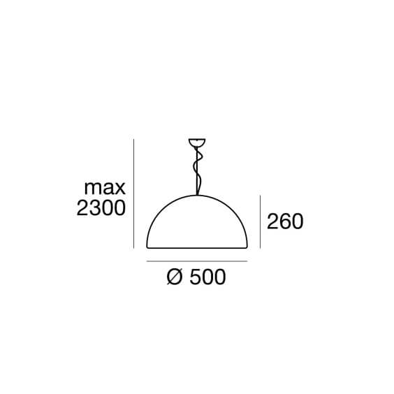 Ohps Lampada a sospensione Linea Light - Agof Store