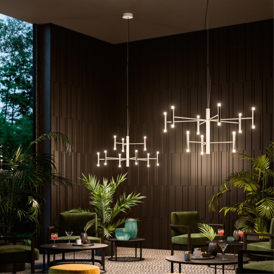 Linea Light Perla 9 Pendelleuchte - Agof Store