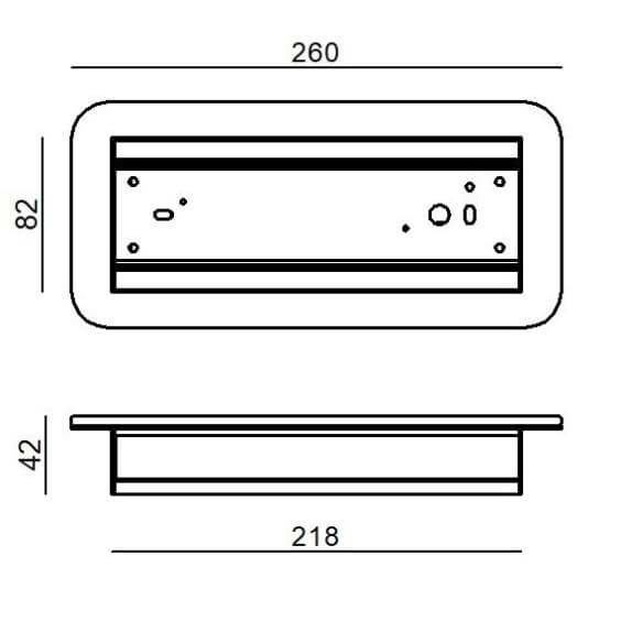 Linea Light Gemini 1 Wandleuchte - Agof Store