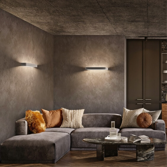 Linea Light Metal Wand- Deckenleuchte - Agof Store