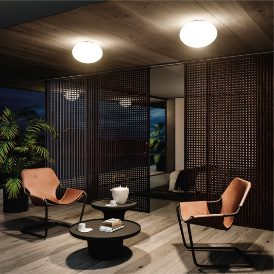 Linea Light Oh Smash wall ceiling lamp - Agof Store