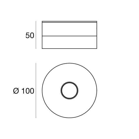 Linea Light One to One Deckenleuchte - Agof Store