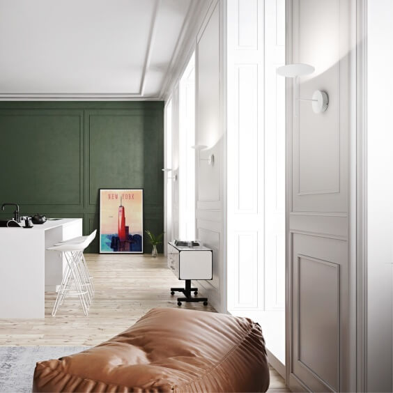 Linea Light Poe Wandleuchte - Agof Store