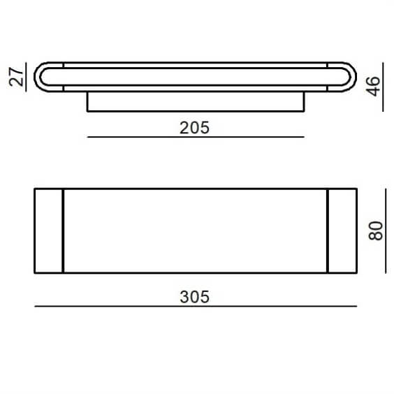 Linea Light Satori wall lamp - Agof Store
