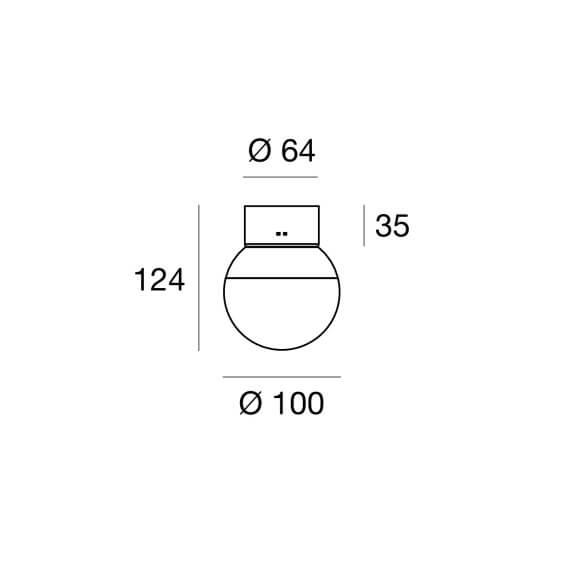 Linea Light Sinfonia Rossini ceiling lamp - Agof Store