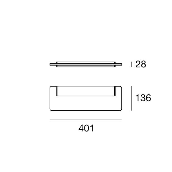 Linea Light Skinny wall lamp - Agof Store