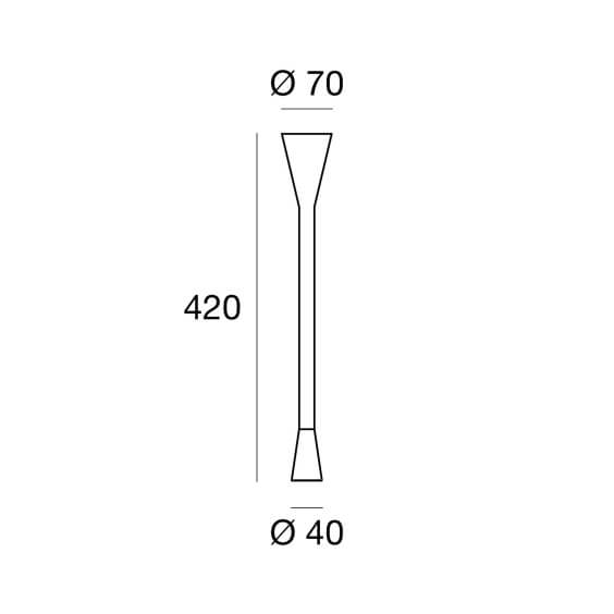 Linea Light Snake Wand- Deckenleuchte - Agof Store