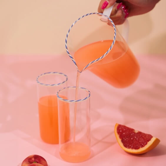 Zafferano Intrecci Highball-Glas - Agof Store