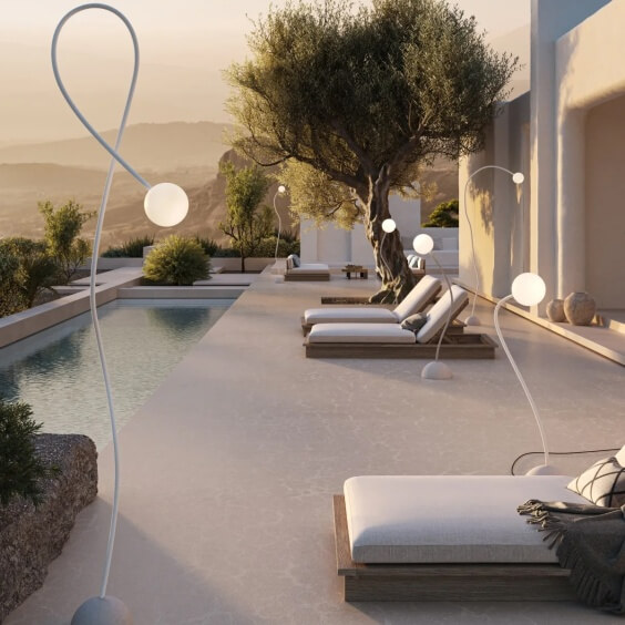 Moony Lampada da terra outdoor Karman - Agof Store