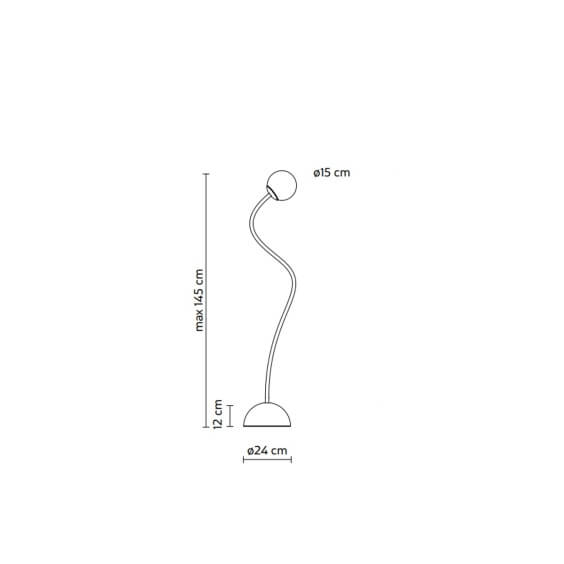 Moony Lampada da terra outdoor Karman - Agof Store