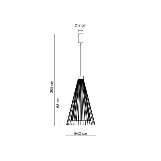 Ikonika Lampada a sospensione outdoor Karman - Agof Store