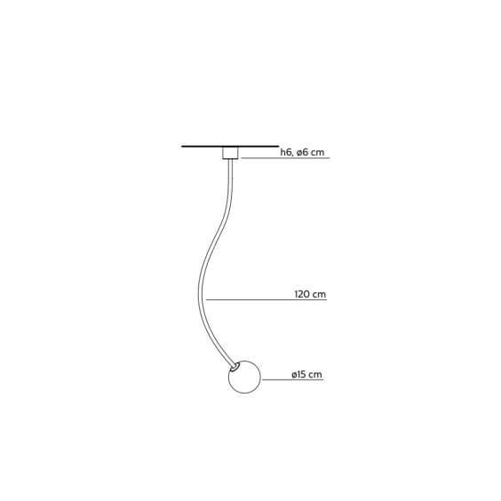 Karman Moony wall ceiling lamp - Agof Store