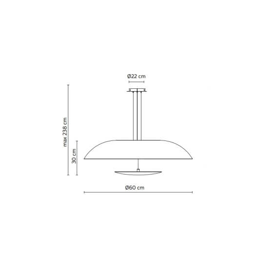 Karman Blanco pendant lamp - Agof Store