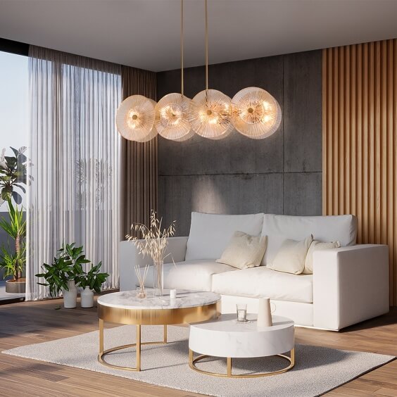 Maytoni Aster Linear pendant lamp - Agof Store