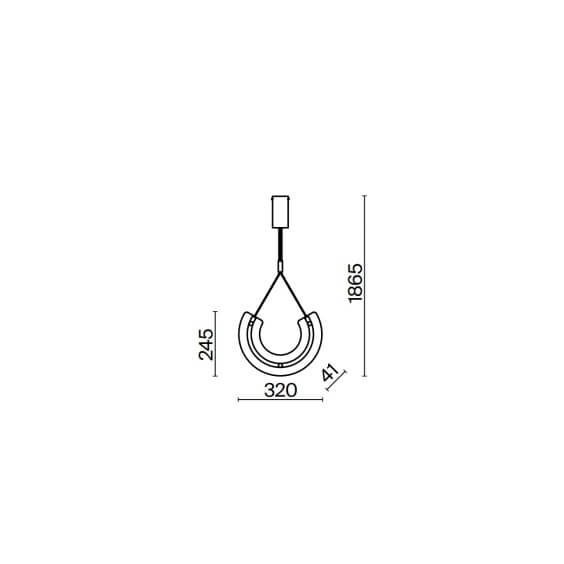 Maytoni Maya pendant lamp - Agof Store
