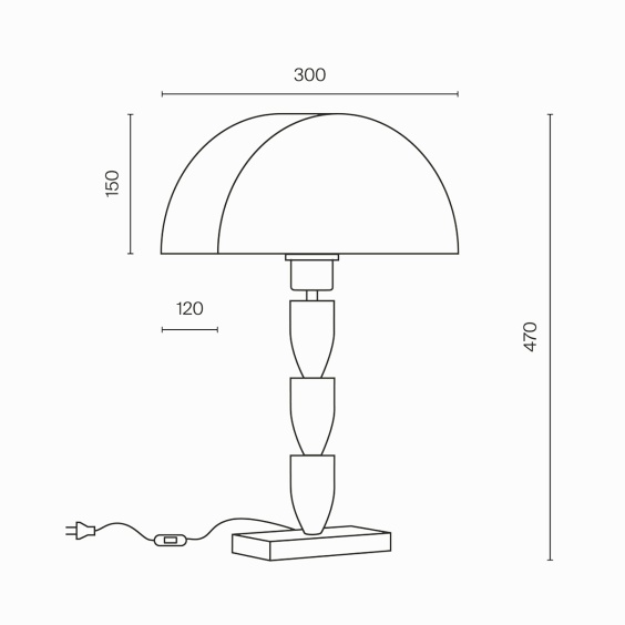 Prima Lampada da tavolo Maytoni - Agof Store