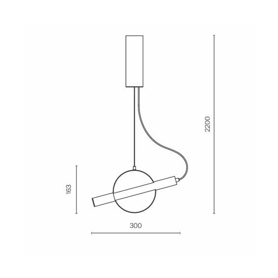 Maytoni Enigma pendant lamp - Agof Store