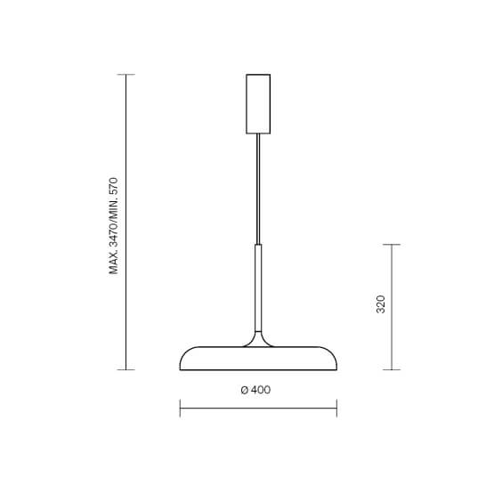 Gerhard Ø 40 cm Lampada a sospensione Maytoni - Agof Store