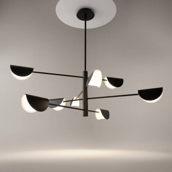 Mollis Ø 125 cm Lampada a sospensione Maytoni - Agof Store