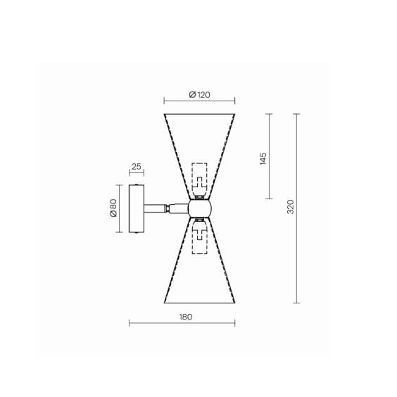 Maytoni Versper wall lamp - Agof Store