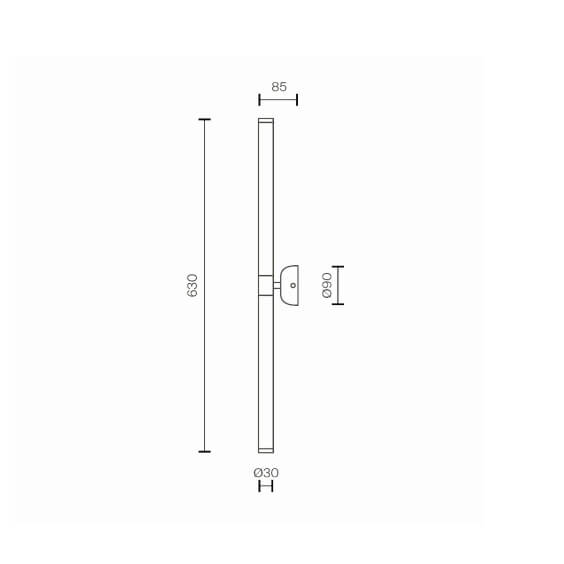 Maytoni Axis Long Wandleuchte - Agof Store