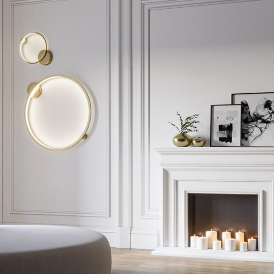 Maytoni Halo Circular Ø 40 cm wall lamp - Agof Store